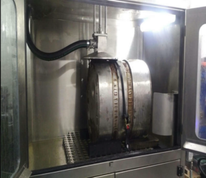 DPF cleaning machine