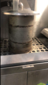 DPF cleaning machine